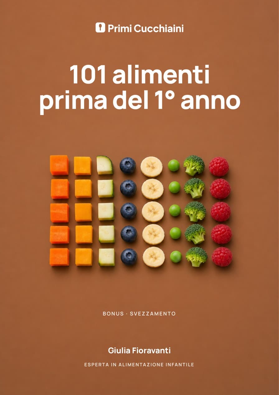 101 alimenti prima del 1° anno